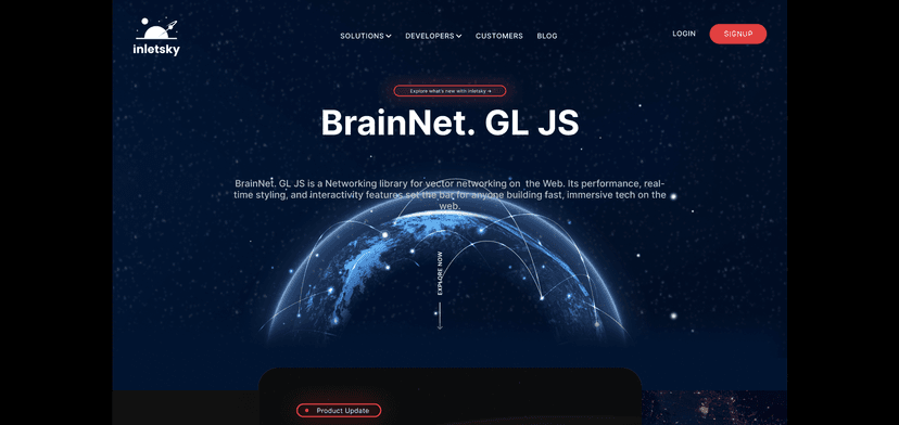 Advanced Vector Network Visualization Library
