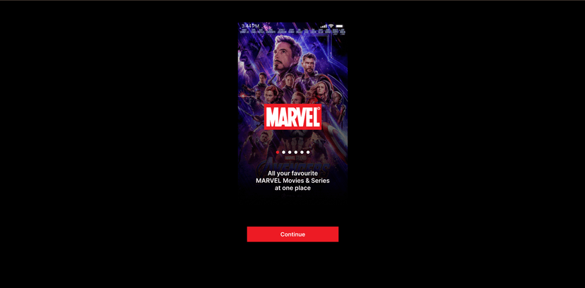 Interactive Marvel Entertainment Collection Platform